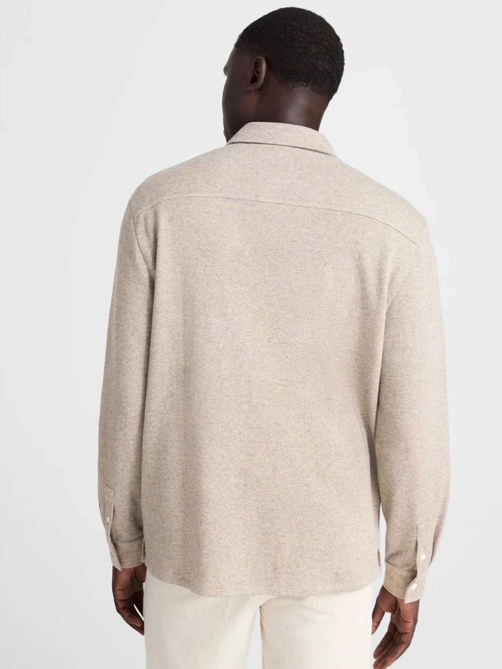 Madewell fatigue khaki The Devoe Knit Shirt